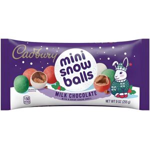 Cadbury Mini Snow Balls Milk Chocolate (255g) Cadbury Mini Snow Balls Milk Chocolate (255g)