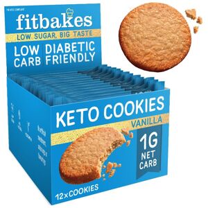 Fit bakes Keto Cookies, 1g Net Carb, Fit bakes Keto Cookies, 1g Net Carb,