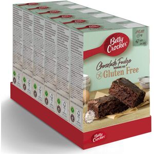Betty Crocker Gluten Free Chocolate Fudge Brownie(Pack of 6) Betty Crocker Gluten Free Chocolate Fudge Brownie(Pack of 6)