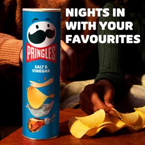 Pringles Salt Vinegar Sharing Crisps 185g Package may vary Pringles Salt Vinegar Sharing Crisps 185g Package may vary