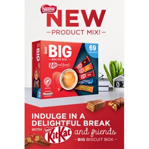 Nestle Nestlé Kitkat and Friends Big Biscuit Box 69 x Chocolate Biscuit Bars Nestle Nestlé Kitkat and Friends Big Biscuit Box 69 x Chocolate Biscuit Bars