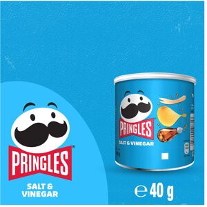 Pringles Salt and Vinegar Flavour Potato Chips 40g Pack of 12 Pringles Salt and Vinegar Flavour Potato Chips 40g Pack of 12