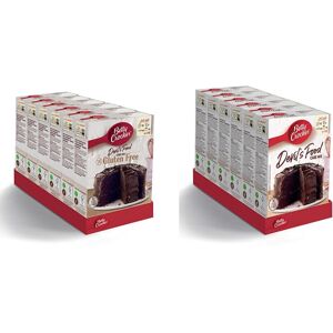 Betty Crocker Gluten Free Devil's Food Chocolate Cake Mix 425g (Pack of 6) & Dev Betty Crocker Gluten Free Devil's Food Chocolate Cake Mix 425g (Pack of 6) & Dev