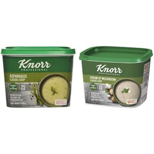 Knorr Classic Asparagus Soup Mix, 25 Portions (Makes 4.25L), 39736801 & Classic Knorr Classic Asparagus Soup Mix, 25 Portions (Makes 4.25L), 39736801 & Classic