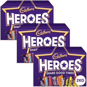 Cadbury Heroes Chocolate Bulk Sharing Box, Milk Chocolates Individually Wrapped, Cadbury Heroes Chocolate Bulk Sharing Box, Milk Chocolates Individually Wrapped,