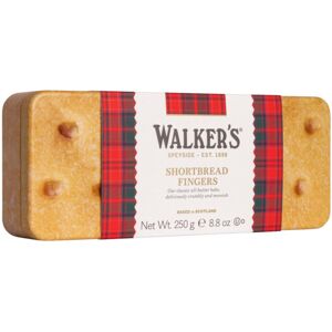 Walkers Walker's Shortbread Finger Tin, Traditional Pure Butter Scottish Recipe, 250g Walkers Walker's Shortbread Finger Tin, Traditional Pure Butter Scottish Recipe, 250g