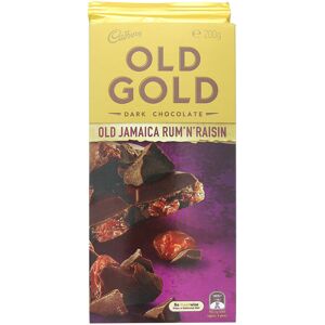 Candy Cadbury Old Gold Jamaica Rum and Raisin Dark Chocolate, 180g Candy Cadbury Old Gold Jamaica Rum and Raisin Dark Chocolate, 180g