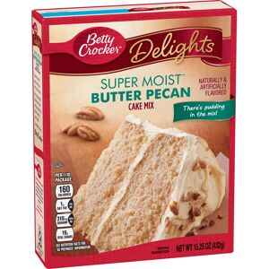 Betty Crocker Super Moist Butter Pecan Cake Mix, 375g Betty Crocker Super Moist Butter Pecan Cake Mix, 375g