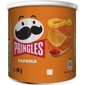 Pringles Sweet Paprika Paprika Chips 12 small cans for on the go (12 x 40g) Pringles Sweet Paprika Paprika Chips 12 small cans for on the go (12 x 40g)