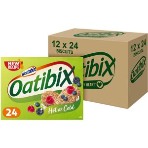 Weetabix Oatibix Pack of 12 x 24 Biscuits ? 100 percent Wholegrain Oats ? Beta-Glucans Fo Weetabix Oatibix Pack of 12 x 24 Biscuits ? 100 percent Wholegrain Oats ? Beta-Glucans Fo