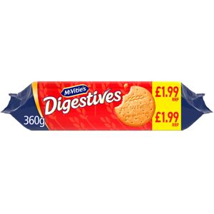 McVities McVitie's Digestives Biscuits 360g (Pack of 12) McVities McVitie's Digestives Biscuits 360g (Pack of 12)