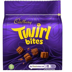 Cadbury Twirl Bites Bag, Smooth & Swirly Milk Chocolate Pieces, 85 g (Pack of 1) Cadbury Twirl Bites Bag, Smooth & Swirly Milk Chocolate Pieces, 85 g (Pack of 1)