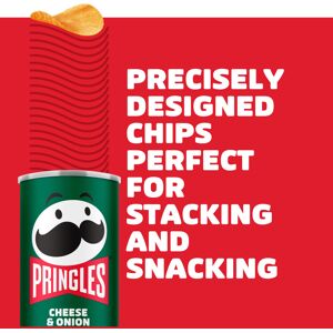 Pringles Cheese Onion Sharing Crisps 185g Pringles Cheese Onion Sharing Crisps 185g