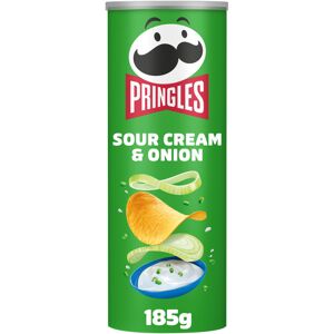 Pringles Sour Cream & Onion Crisps 185g Pringles Sour Cream & Onion Crisps 185g