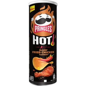 Pringles Hot Blazin' Fried Chicken Flavour, 160g Pringles Hot Blazin' Fried Chicken Flavour, 160g