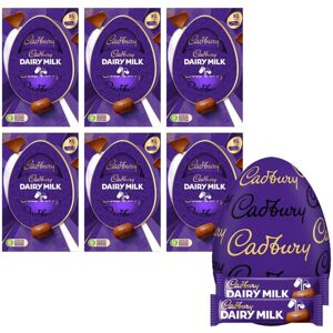 Cadbury Dairy Milk Chocolate Easter Egg, Includes 1 Extra Large Chocolate shell Cadbury Dairy Milk Chocolate Easter Egg, Includes 1 Extra Large Chocolate shell