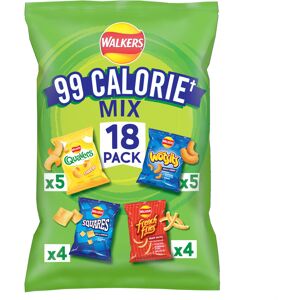 Walkers 99 Calorie Mix Multipack Snacks Crisps 18 Walkers 99 Calorie Mix Multipack Snacks Crisps 18
