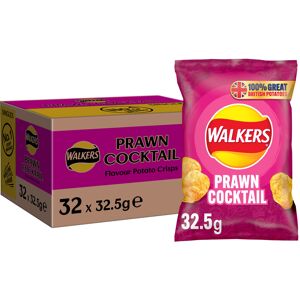 Walkers Prawn Cocktail Crisps 32 x 325g Walkers Prawn Cocktail Crisps 32 x 325g