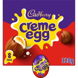 Cadbury Milk Chocolate Creme Eggs Perfect for Easter Egg Hunts Includes 8 C Cadbury Milk Chocolate Creme Eggs Perfect for Easter Egg Hunts Includes 8 C