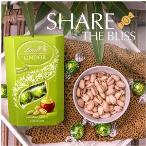 Lindt Lindor Pistachio Chocolate Truffles – 200g Box (Approx. 16 Balls) – Smooth Lindt Lindor Pistachio Chocolate Truffles – 200g Box (Approx. 16 Balls) – Smooth