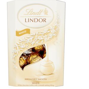 Lindt Lindor White Chocolate Truffles – 200g Box (Approx. 16 Balls) – Smooth Fil Lindt Lindor White Chocolate Truffles – 200g Box (Approx. 16 Balls) – Smooth Fil