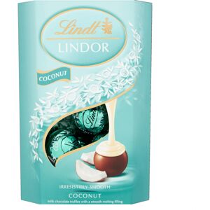 Lindt Lindor Coconut Chocolate Truffles – 200g Box (Approx. 16 Balls) – Smooth F Lindt Lindor Coconut Chocolate Truffles – 200g Box (Approx. 16 Balls) – Smooth F