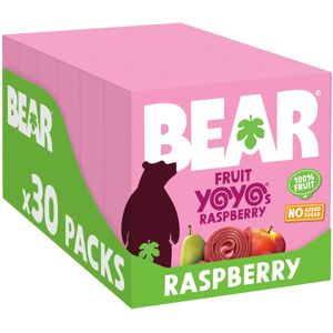 BEAR Raspberry Yoyos - Dried Fruit Rolls - Healthy - Vegan - 20g (30 packs) BEAR Raspberry Yoyos - Dried Fruit Rolls - Healthy - Vegan - 20g (30 packs)