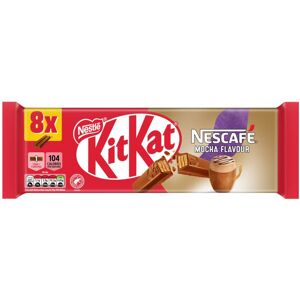 KitKat 2 Finger Nescafé Mocha Chocolate Biscuit Bars – 8 Pack (8 x KitKat 2 Finger Nescafé Mocha Chocolate Biscuit Bars – 8 Pack (8 x
