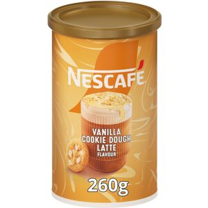 Nescafe Vanilla Cookie Dough Latte Coffee 260g Nescafe Vanilla Cookie Dough Latte Coffee 260g