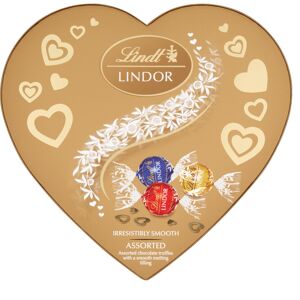 Lindt Lindor Assorted Heart Box Chocolate Truffles – 200g Box Lindt Lindor Assorted Heart Box Chocolate Truffles – 200g Box