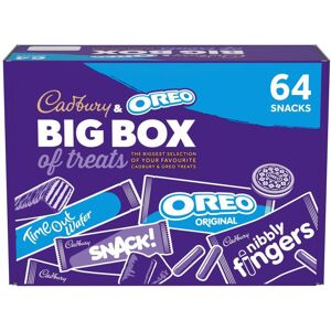 Cadbury & OREO Big Box of Treats, 64 Assorted Chocolates and Snacks, Cadbury & OREO Big Box of Treats, 64 Assorted Chocolates and Snacks,