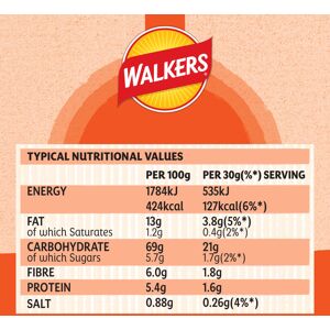 Walkers Oven Baked Crisps Tomato Basil Snacks 150g Walkers Oven Baked Crisps Tomato Basil Snacks 150g