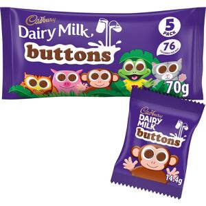 Cadbury Dairy Milk Buttons Treatsize Bags, Small Bags of Creamy Milk Cadbury Dairy Milk Buttons Treatsize Bags, Small Bags of Creamy Milk
