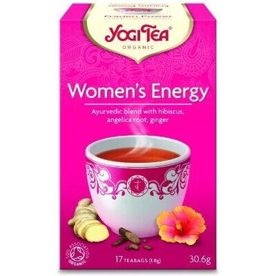 YOGI TEA Organic Women’s Energy Herbal Tea YOGI TEA Organic Women’s Energy Herbal Tea