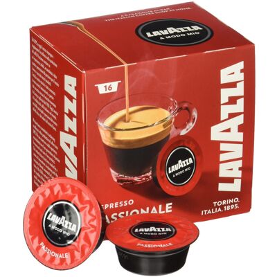 Lavazza - A Modo Mio Passionale 16 - Coffee capsules Lavazza - A Modo Mio Passionale 16 - Coffee capsules