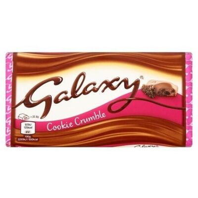 Galaxy Cookie Crumble Bar (24 x 114g) Galaxy Cookie Crumble Bar (24 x 114g)