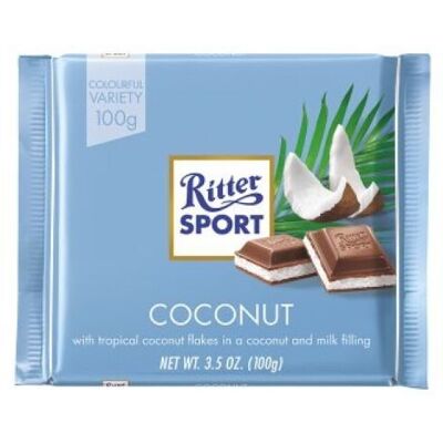 Ritter Sport Coconut Bar - Chocolate Bar Ritter Sport Coconut Bar - Chocolate Bar