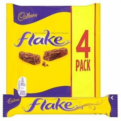 Cadbury Flake Chocolate Bar, 80 g (Pack of 4) Cadbury Flake Chocolate Bar, 80 g (Pack of 4)