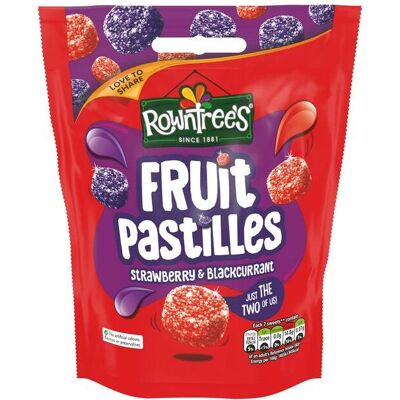 Unbranded Rowntree's Red & Black Fruit Pastilles Sharing Bag 150g Unbranded Rowntree's Red & Black Fruit Pastilles Sharing Bag 150g