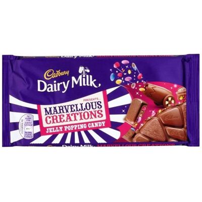 Cadbury Dairy Milk Marvellous Smashables Chocolate Bar, 180 g Cadbury Dairy Milk Marvellous Smashables Chocolate Bar, 180 g