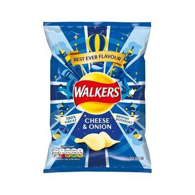 Walkers Cheese & Onion 32.5 X 32 bags Walkers Cheese & Onion 32.5 X 32 bags
