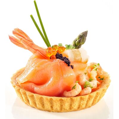 Pidy Neutral Shortcrust Fluted Tartlets 8.5cm - 1x135 Pidy Neutral Shortcrust Fluted Tartlets 8.5cm - 1x135