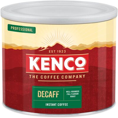 Kenco - Decaf Instant Coffee Tin - 6x500g - Tin - Instant coffee Kenco - Decaf Instant Coffee Tin - 6x500g - Tin - Instant coffee