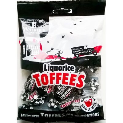 Walkers Liquorice Toffees - 9 x 150gm Walkers Liquorice Toffees - 9 x 150gm