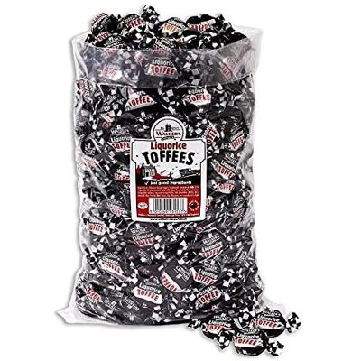 Walker's Nonsuch - Liquorice Toffees - 1KG - Toffees Walker's Nonsuch - Liquorice Toffees - 1KG - Toffees