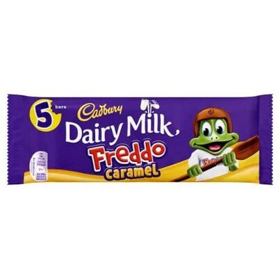 Cadbury Dairy Milk Freddo Caramel Chocolate Bar 5 Pack 97.5g Case of 30 Cadbury Dairy Milk Freddo Caramel Chocolate Bar 5 Pack 97.5g Case of 30