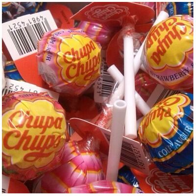 Chupa Chups Lollies Assorted Flavours - Lollies Chupa Chups Lollies Assorted Flavours - Lollies