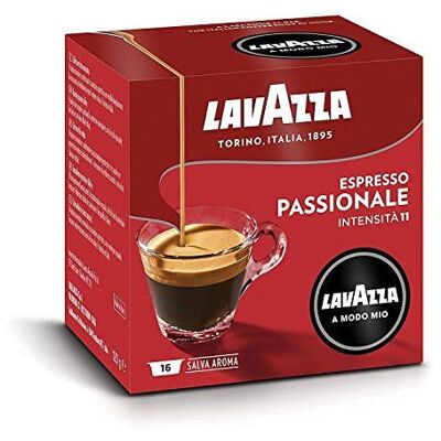 Lavazza - A Modo Mio - Espresso Passionale - Coffee Pods Lavazza - A Modo Mio - Espresso Passionale - Coffee Pods