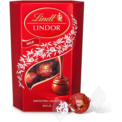 Lindt Lindor Milk Chocolate Truffles Box, 200g Lindt Lindor Milk Chocolate Truffles Box, 200g