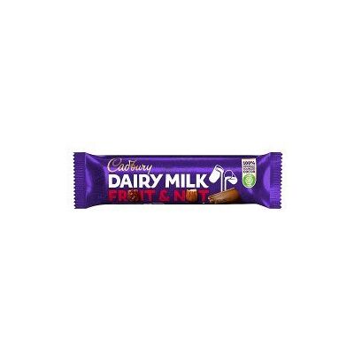 Cadbury Dairy Milk Fruit and Nut - 49 g - 48 pk - Chocolate Bar Cadbury Dairy Milk Fruit and Nut - 49 g - 48 pk - Chocolate Bar